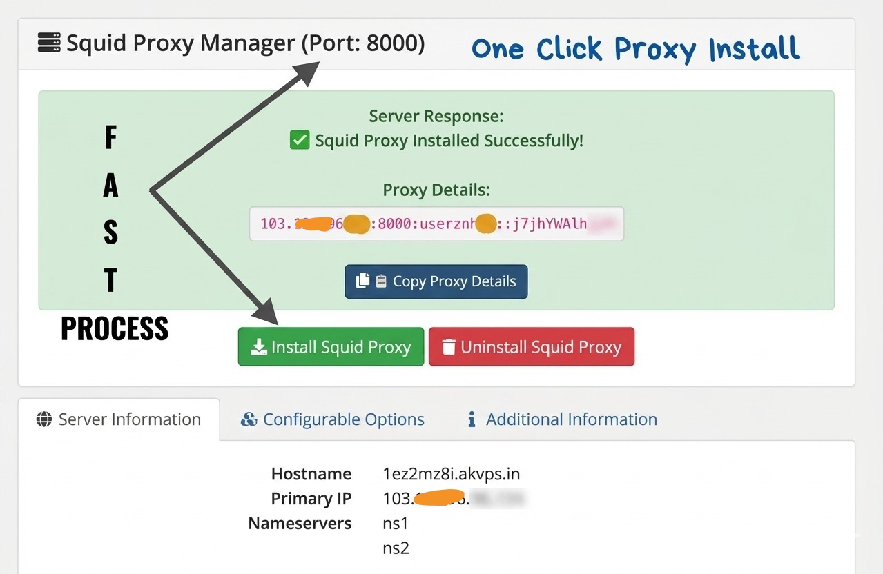 Squid Proxy Manager